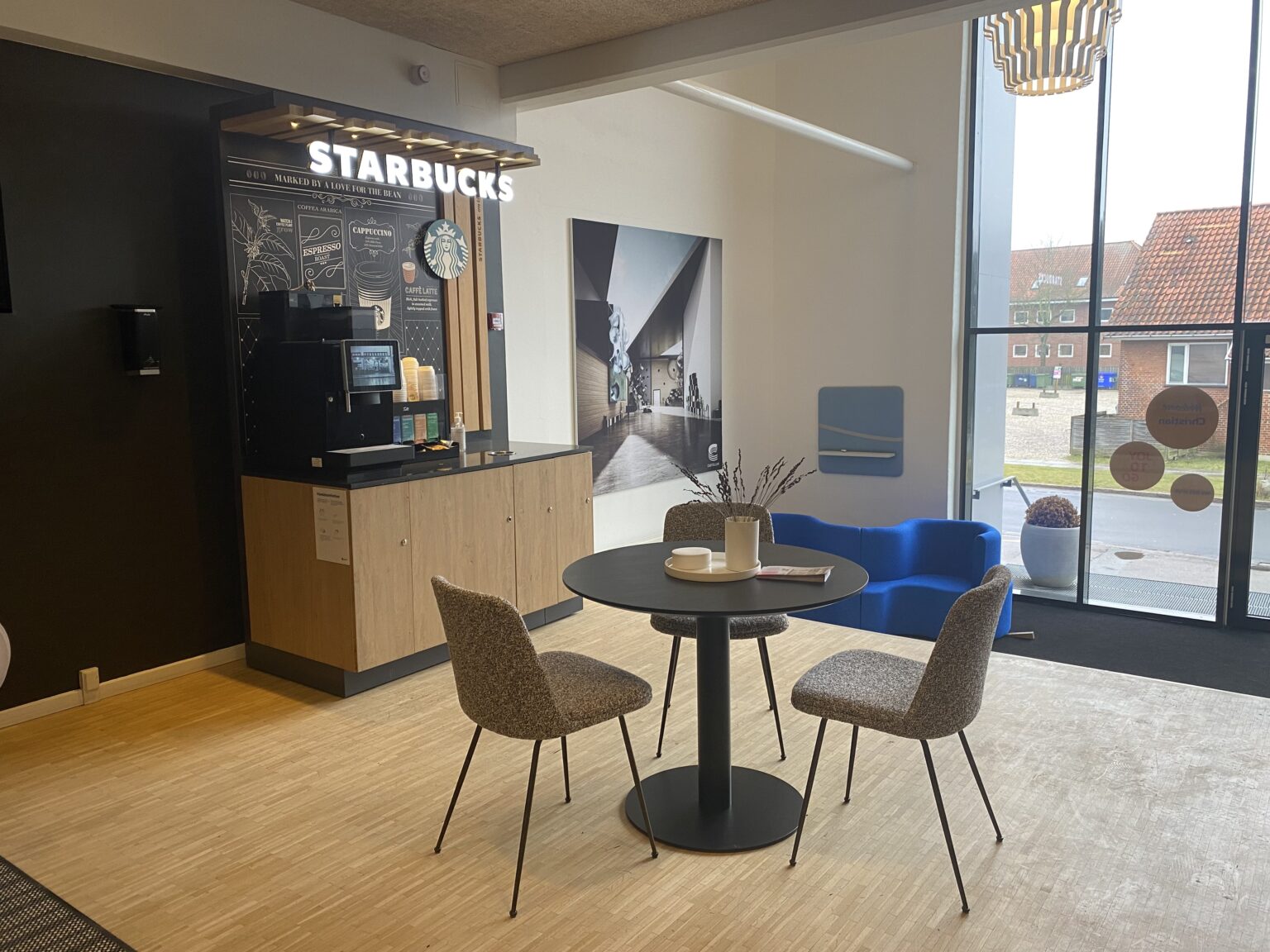 Vibeholms Allé-Interior-Lounge-Kaffeområde
