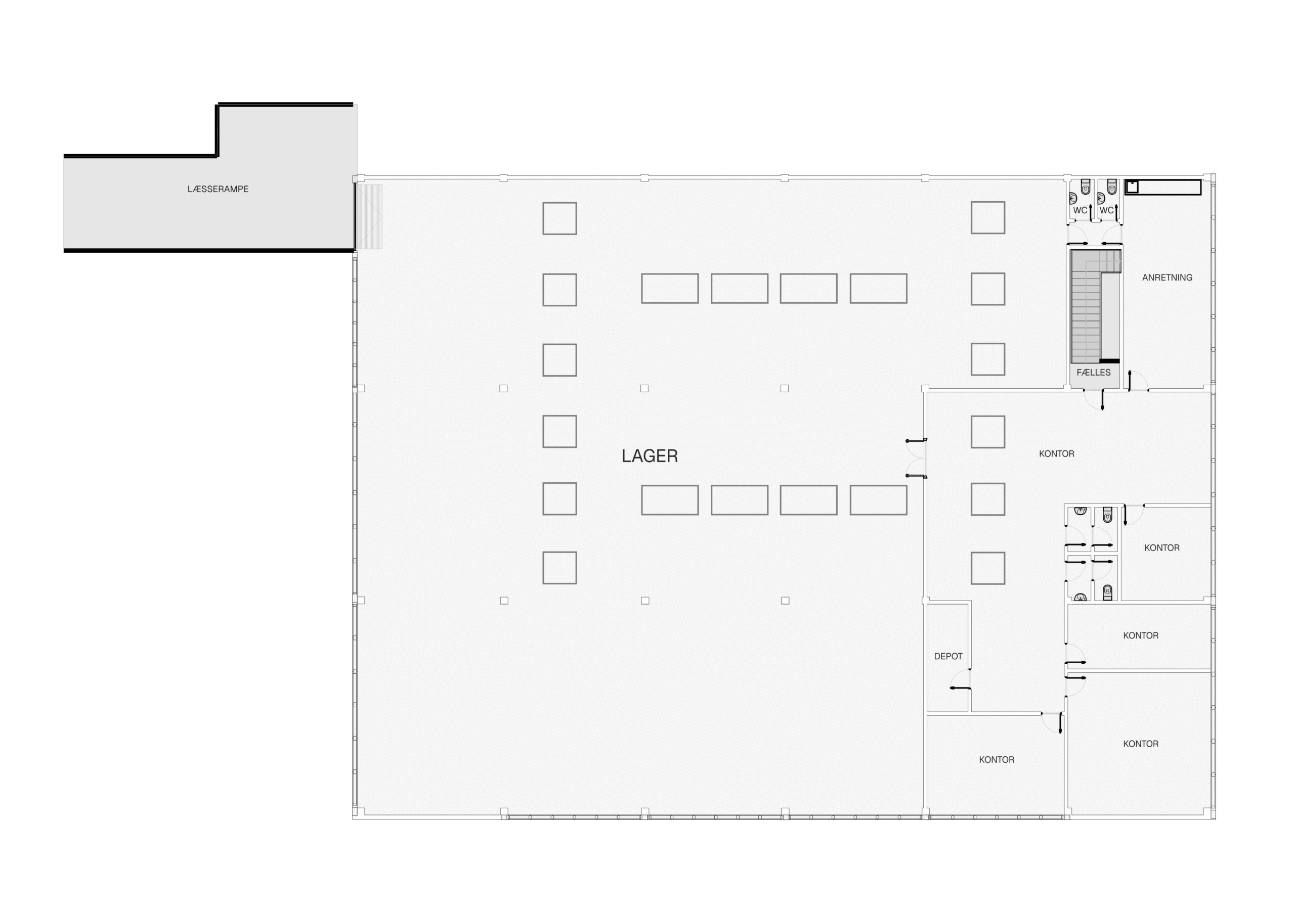Første sal - 1.026 m²