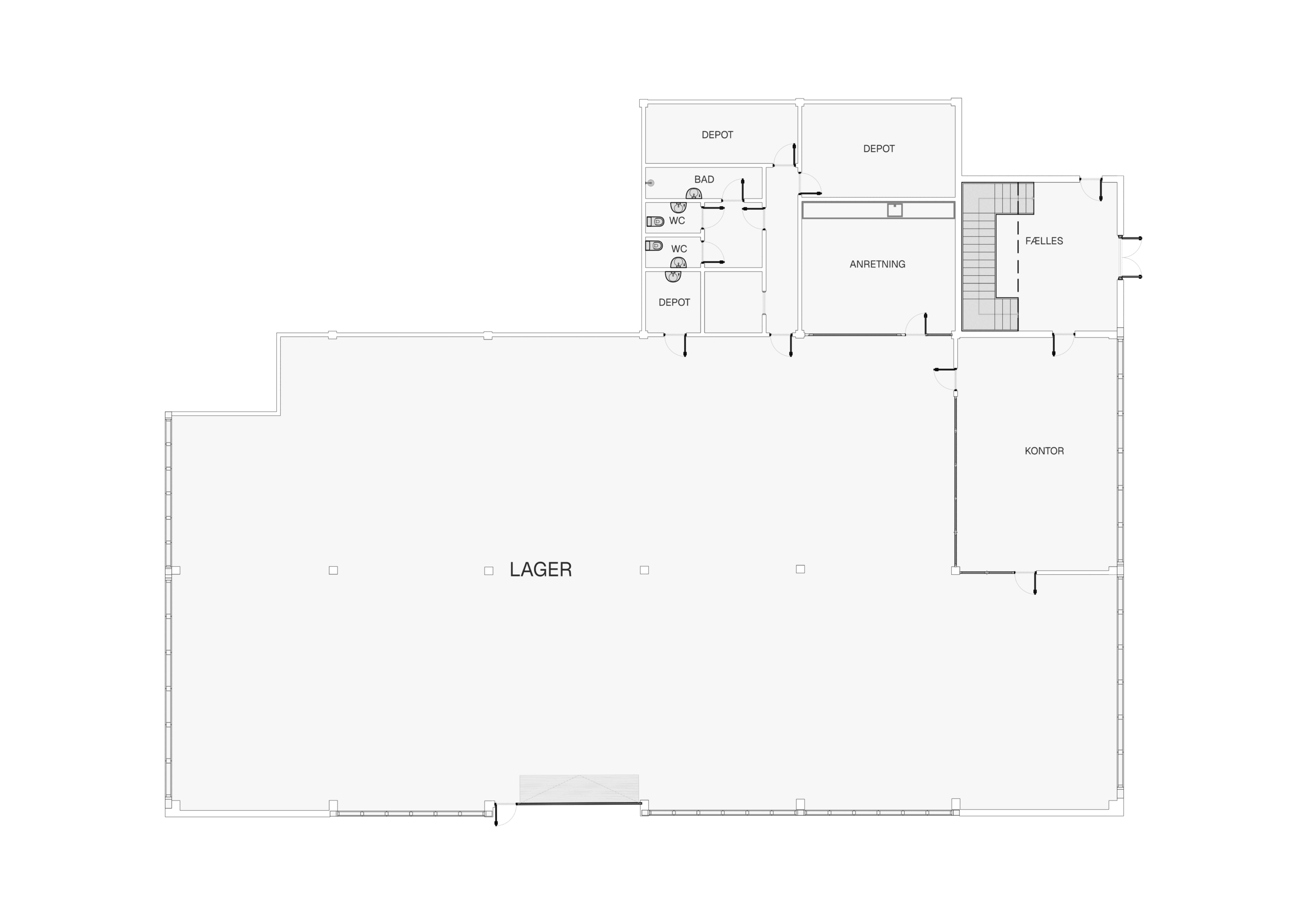 Stue - 805m²